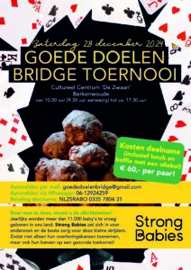 Goede doelen toernooi “Strong Babies”   28 december 2024